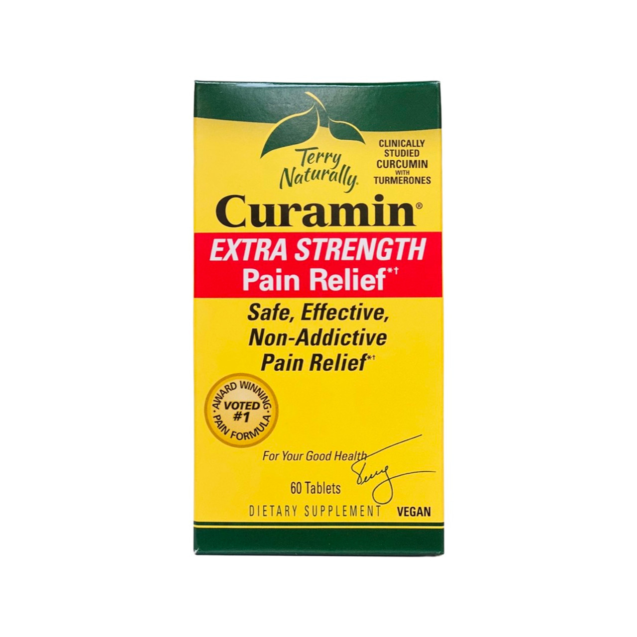 Terry Naturally  Curamin Extra Strength Pain Relief 60 Tablets