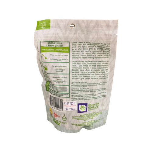 Nuestra Salud Lemon Grass 1.41 oz | Hierba Luisa