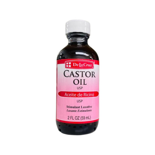 De La Cruz Castor Oil 2 Fl Oz |  Aceite de Ricino