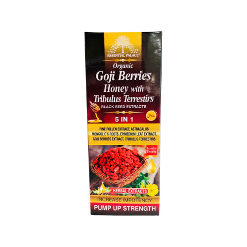 Essential Palace Organic Goji Berries Honey