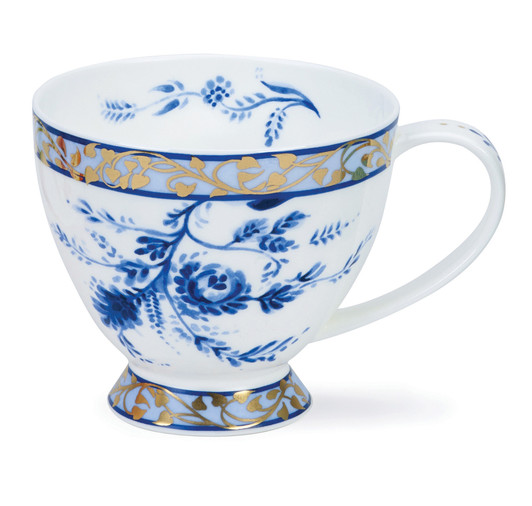 Skye Floral Burst Blue - Dunoon Mugs