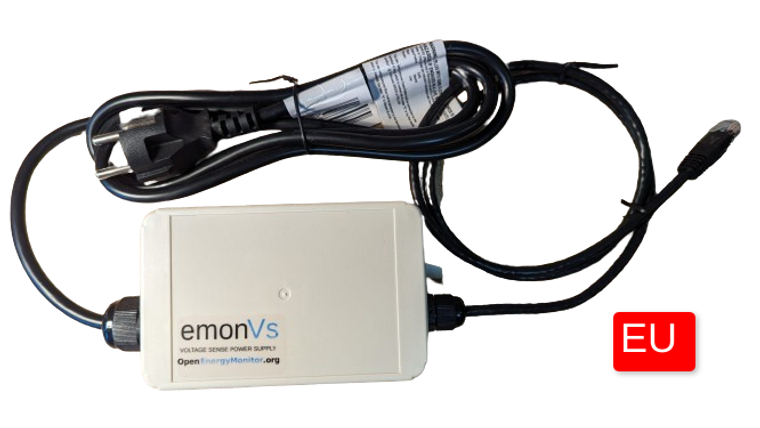 emonVS Power Supply: EU Plug