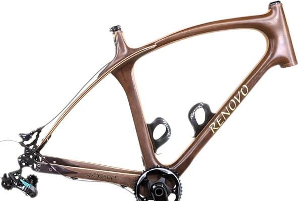 Renovo Bike Frame in Hawaiian Milo and Honey Locust