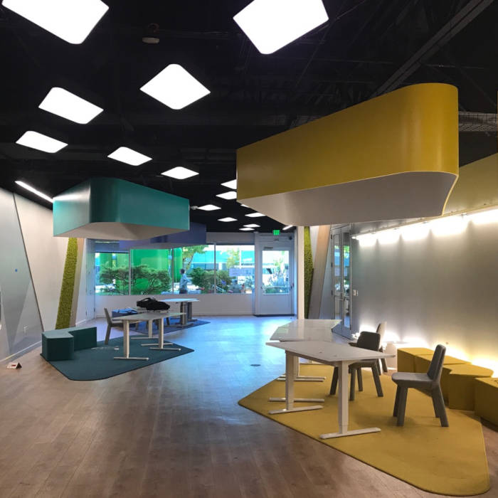 Pure Timber LLC built the Kurani designed lanterns for Google