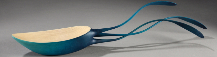 Leaf spoon by Kristen Levier from Pure Timber's Cold-Bend Hardwood