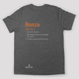 The only Australian 'Bonza' t-shirt that actually explains what it means. The only Australian 'Bonza' t-shirt that actually explains what it means.