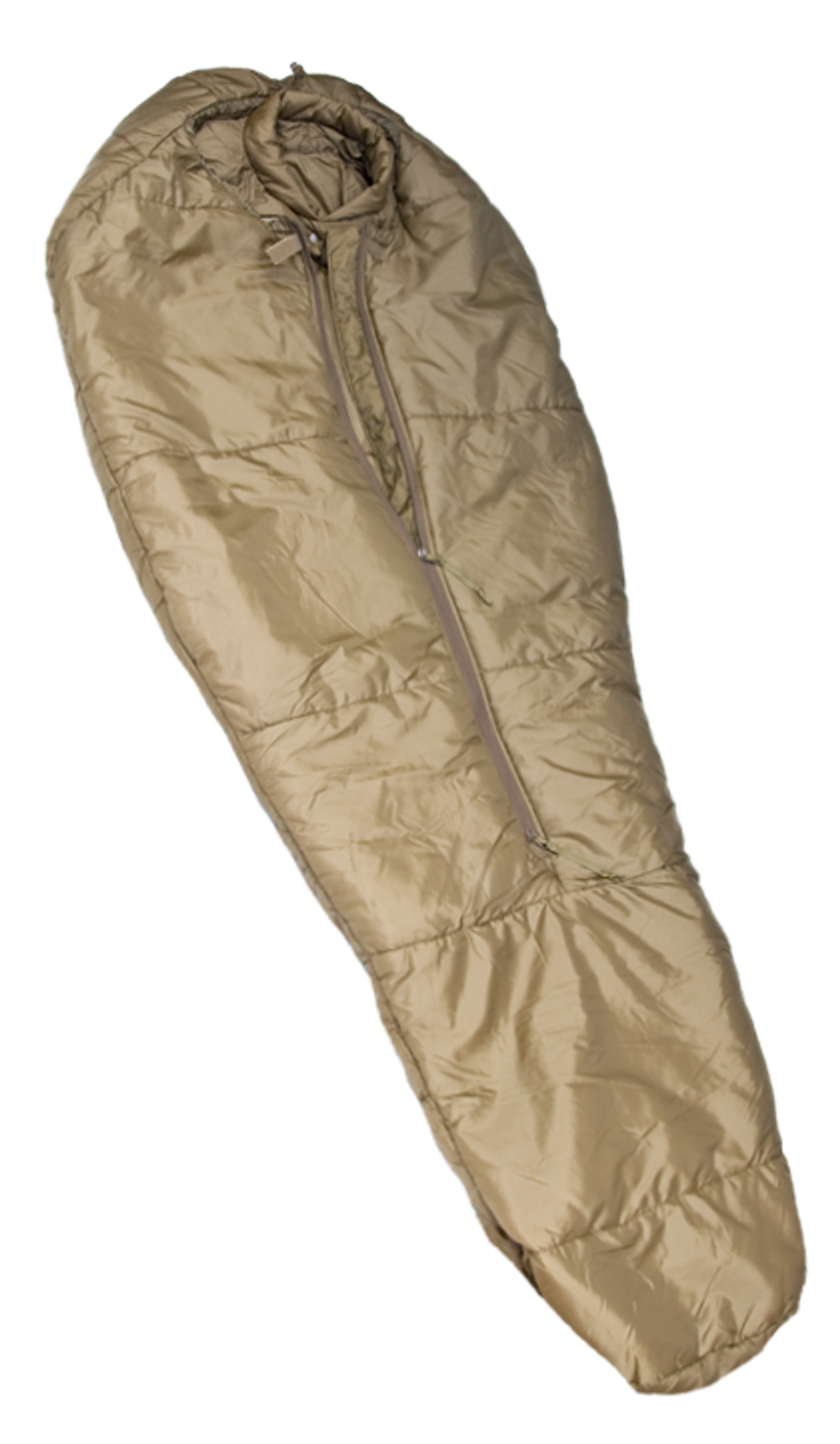 USMC ISSUE 3 SEASON SLEEPING BAG COYOTE BROWN SIZE REGULAR USA MADE