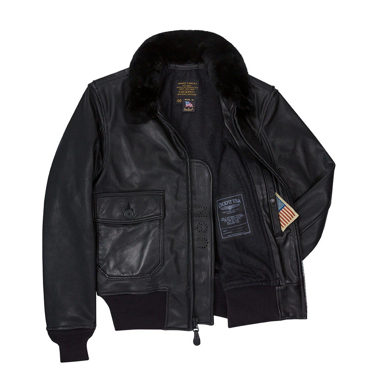 US MILITARY FLIGHT JACKET - type G1 -