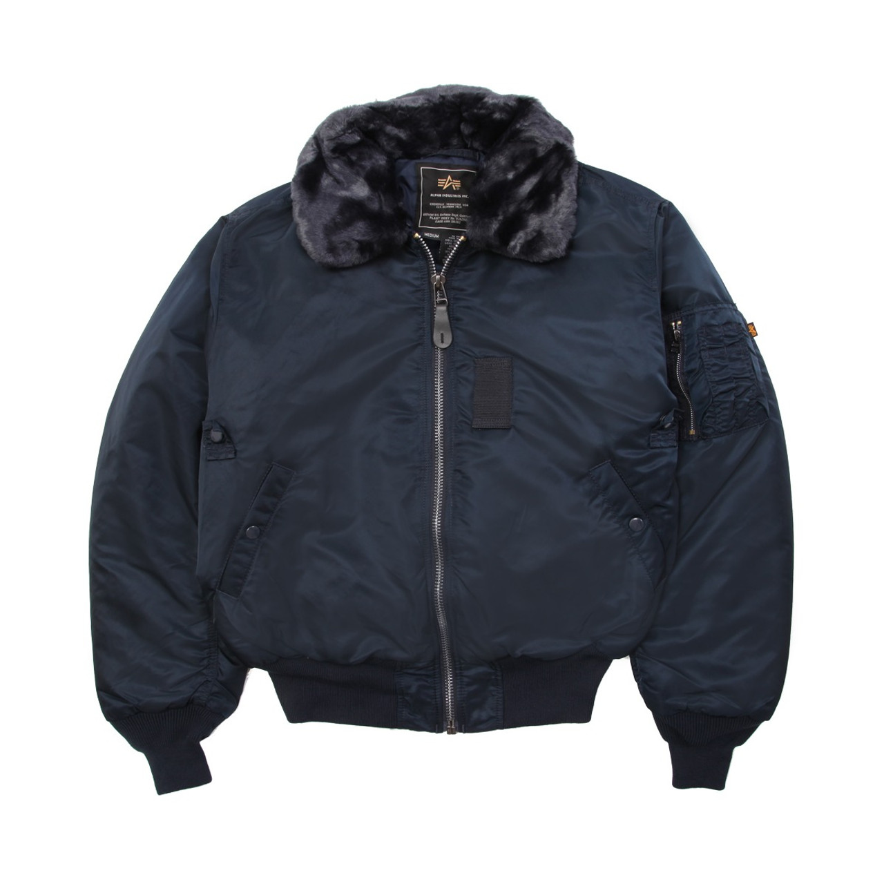 Chamarra B-15 de Alpha Industries, de nailon, para hombre