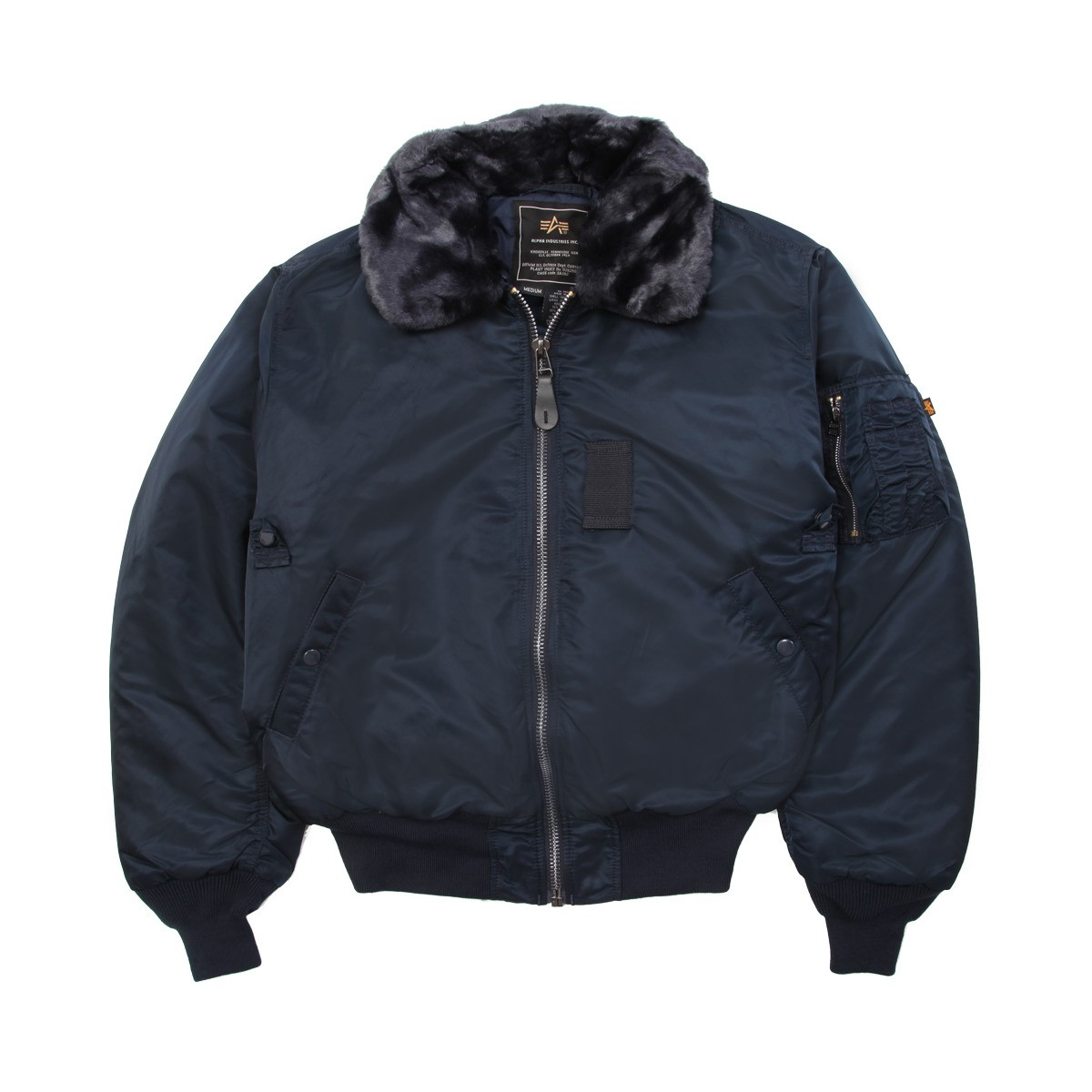 ALPHA b15-cmod ネイビー 36サイズ Alpha Industries B-15 フライト ジャケット