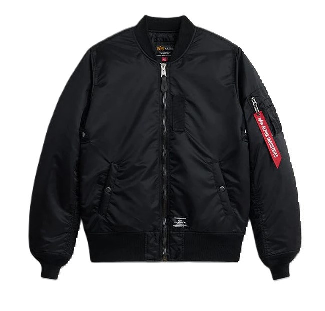 アルファ レザー製 MA-1 シープ ボンバージャケット サイズ:XL Alpha Industries MA-1 モッド ボンバー ジャケット