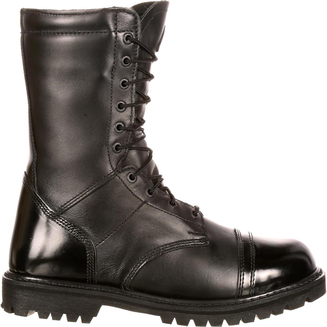 Rocky Waterproof Insulated Side Zip Military Jump Boots Black