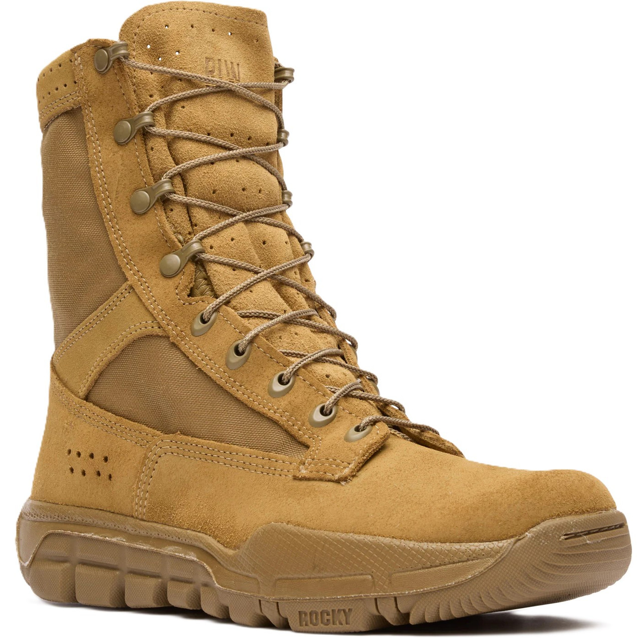 Rocky Lightweight Commercial Military Boot Coyote Brown