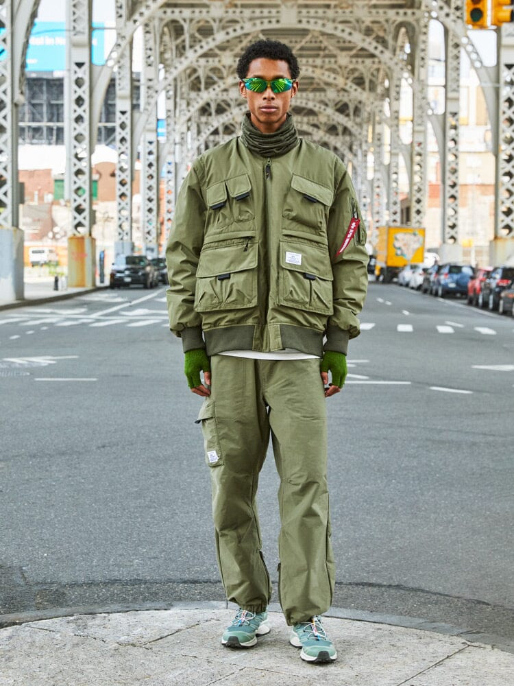 Jaket Bomber Multi-Saku Alpha Industries