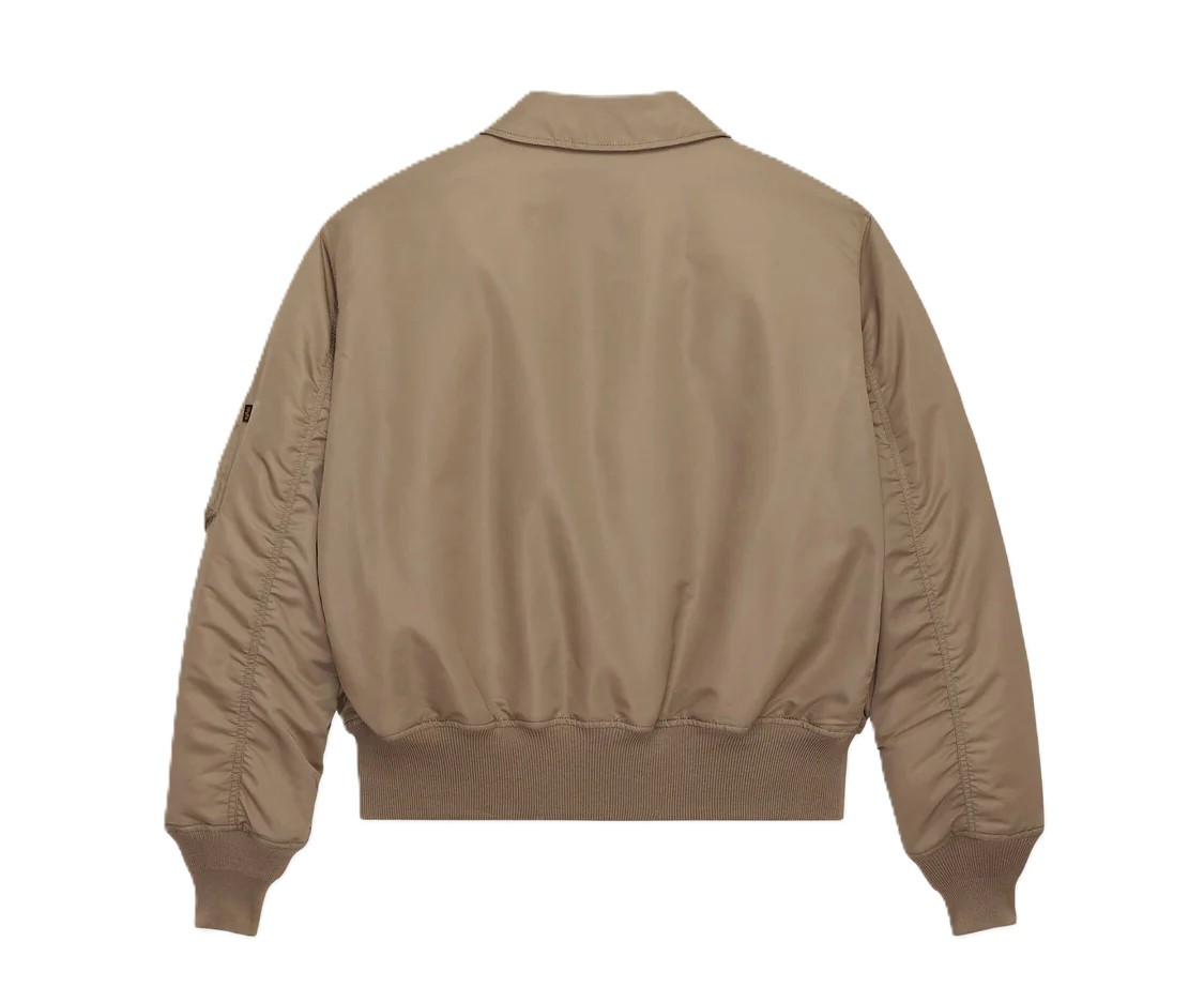 ALPHA INDUSTRIES CWU45/P フライトジャケット カーキ L ALPHA INDUSTRIES INC.（アルファインダストリーズ） CWU-45P ナイロン
