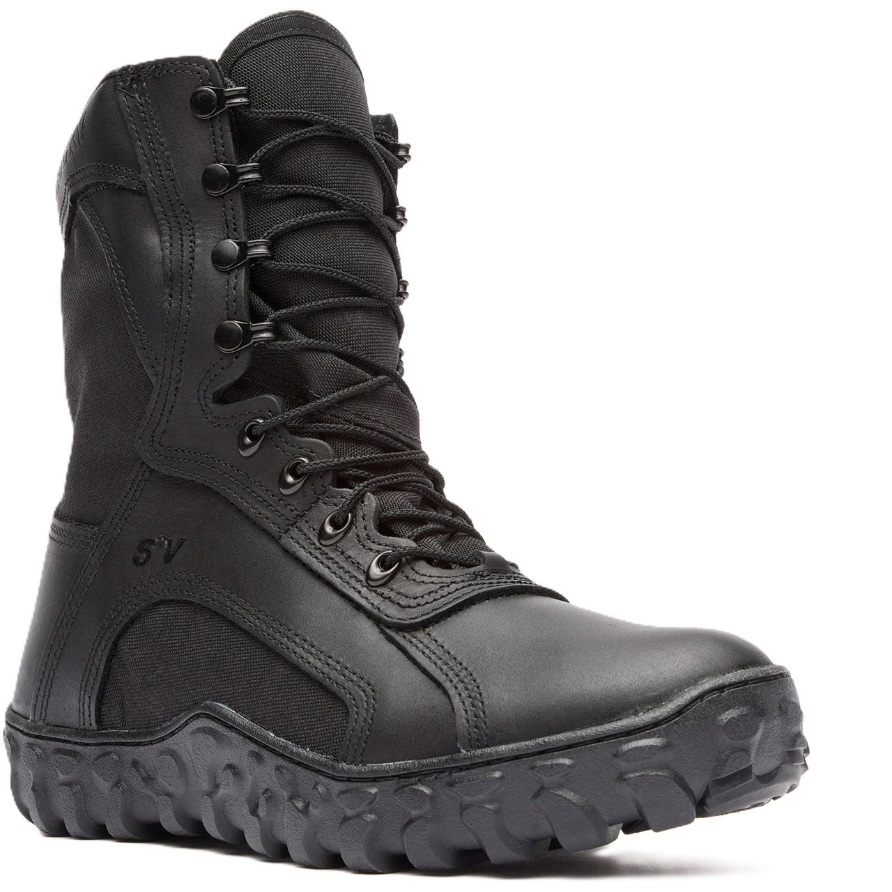 Bota táctica militar Rocky Black S2V 400 G aislada Gore-Tex