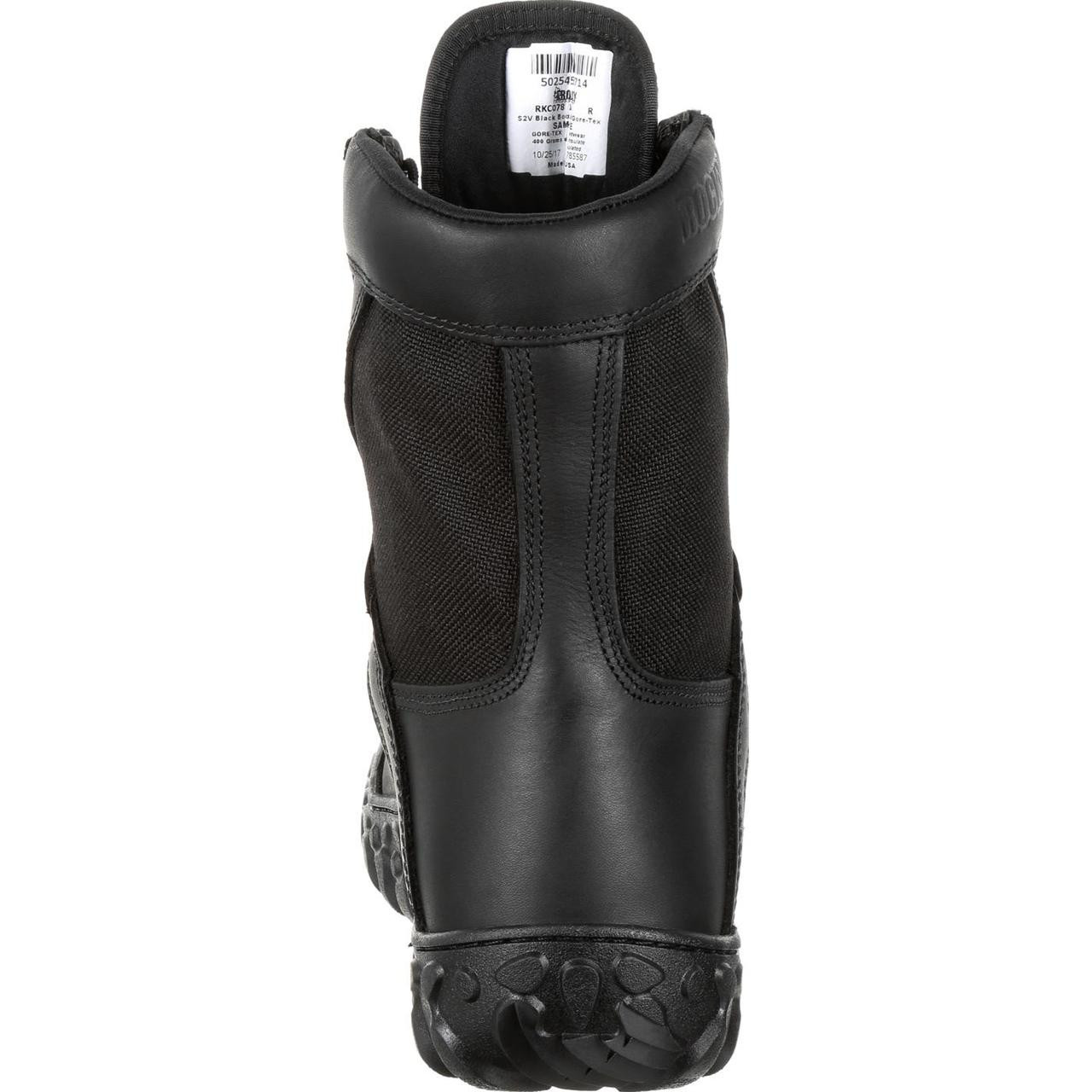 Rocky S2V 600G Insulated Waterproof Military Boot - Black NWT Smoke Free Home Rocky S2V Flight Boot 600G Insulated Gore-tex Boot Black USA  main image 2