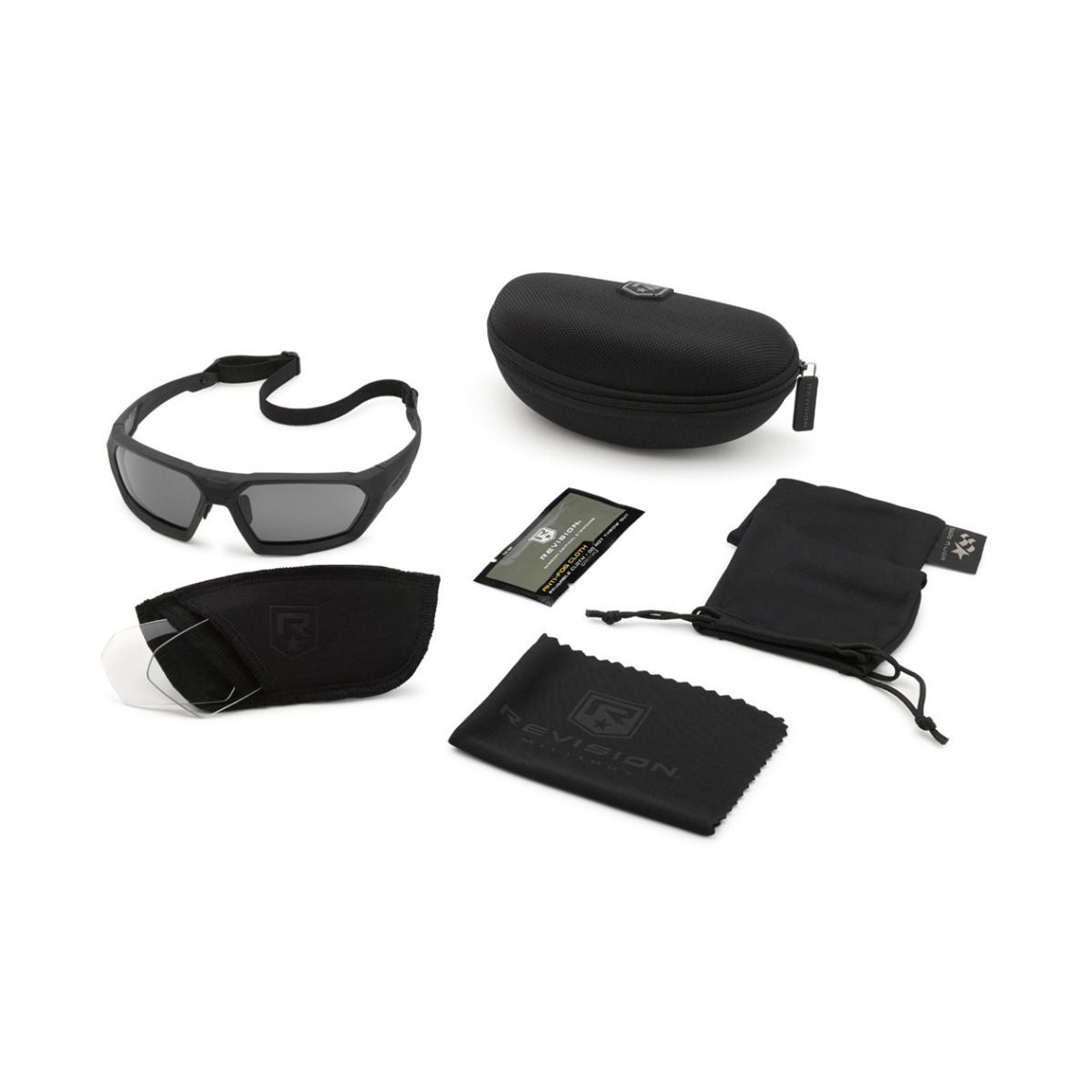 Revision Military Shadowstrike Ballistic Sunglasses U.S. Military Kit Black