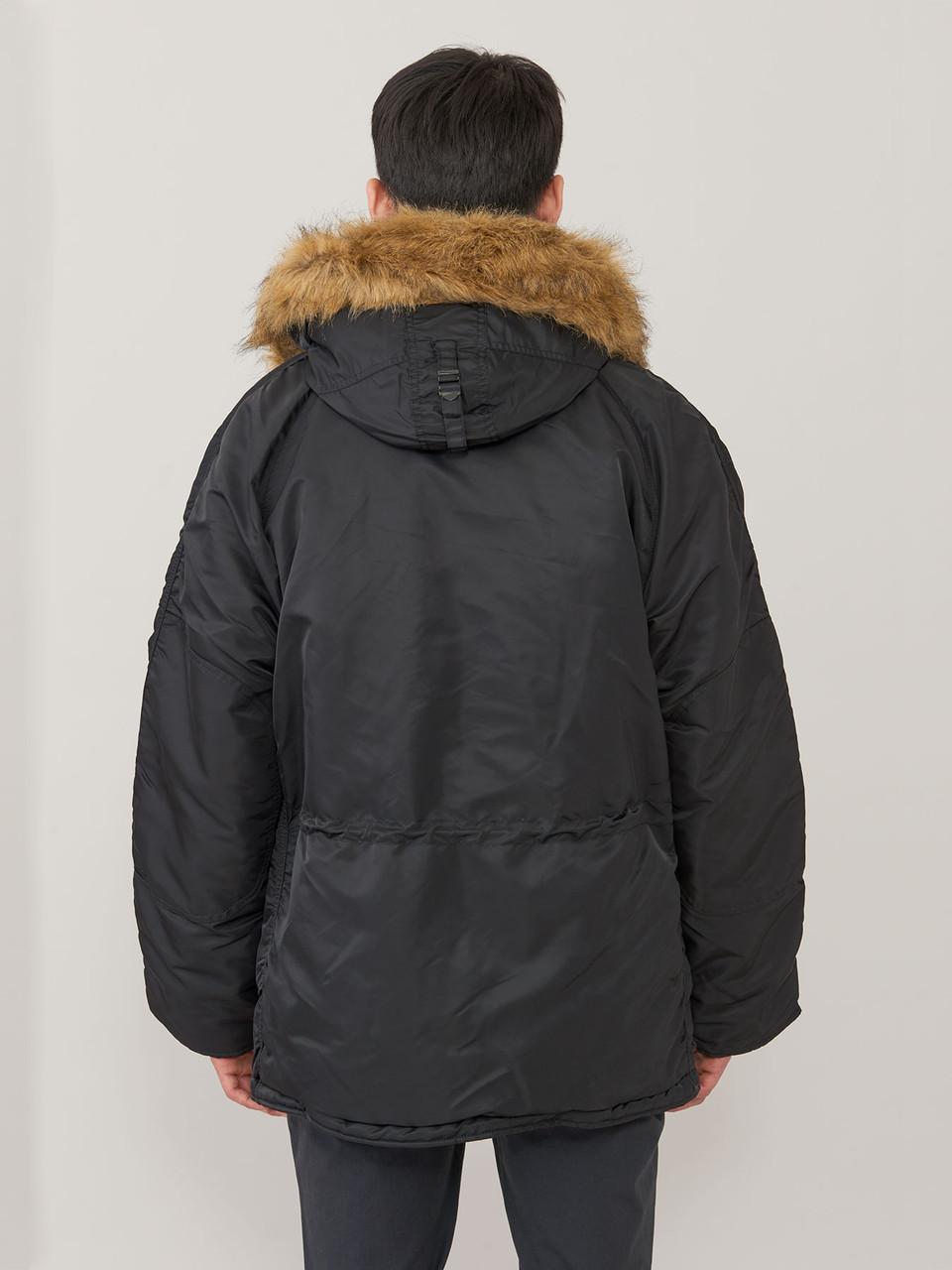 Alpha Industries Heritage N-3B Parka Long Extreme Cold Weather Black