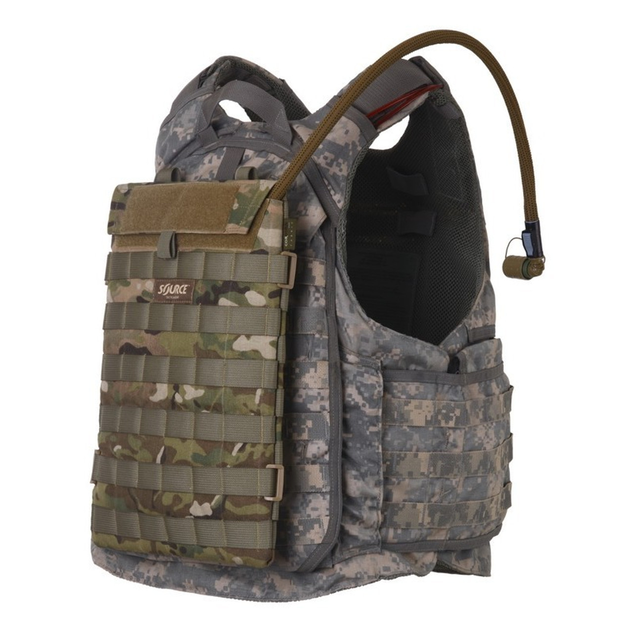 Source Tactical Razor 3 Liter, 100 oz Low Profile Hydration System Multicam