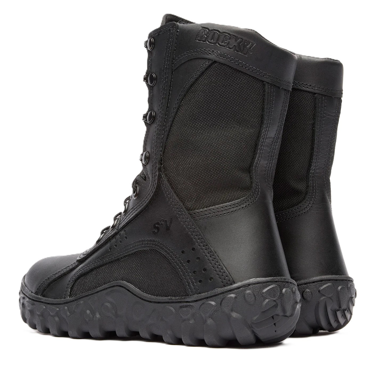 Rocky S2V Vented Military Duty Boot Black USA Made