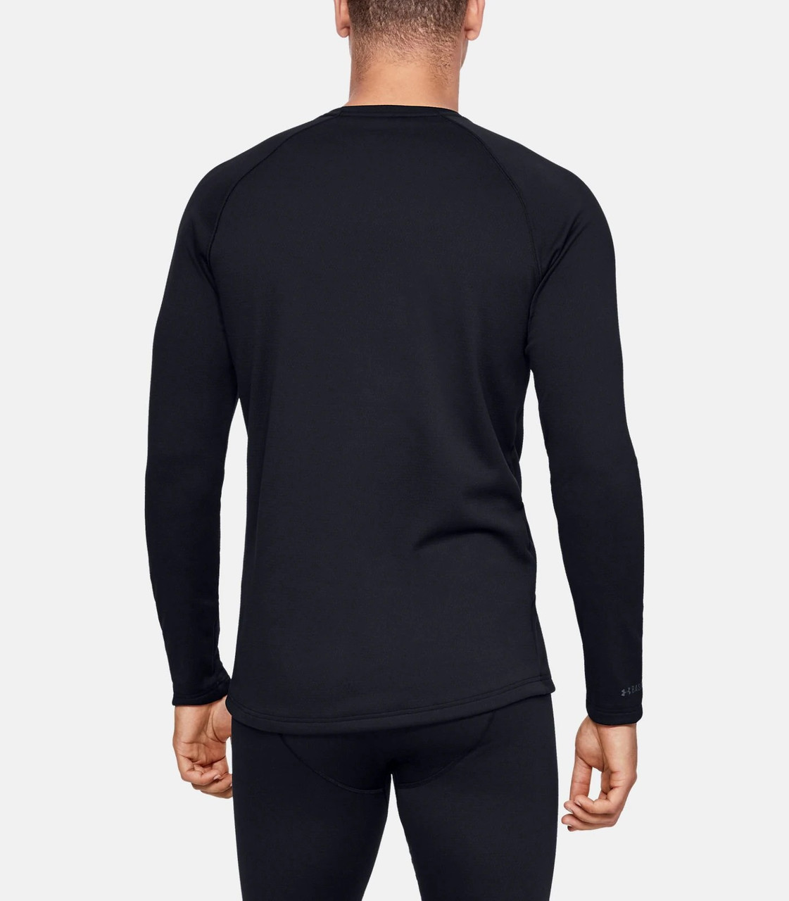 Under Armour ColdGear Fitted Crew Top - Black