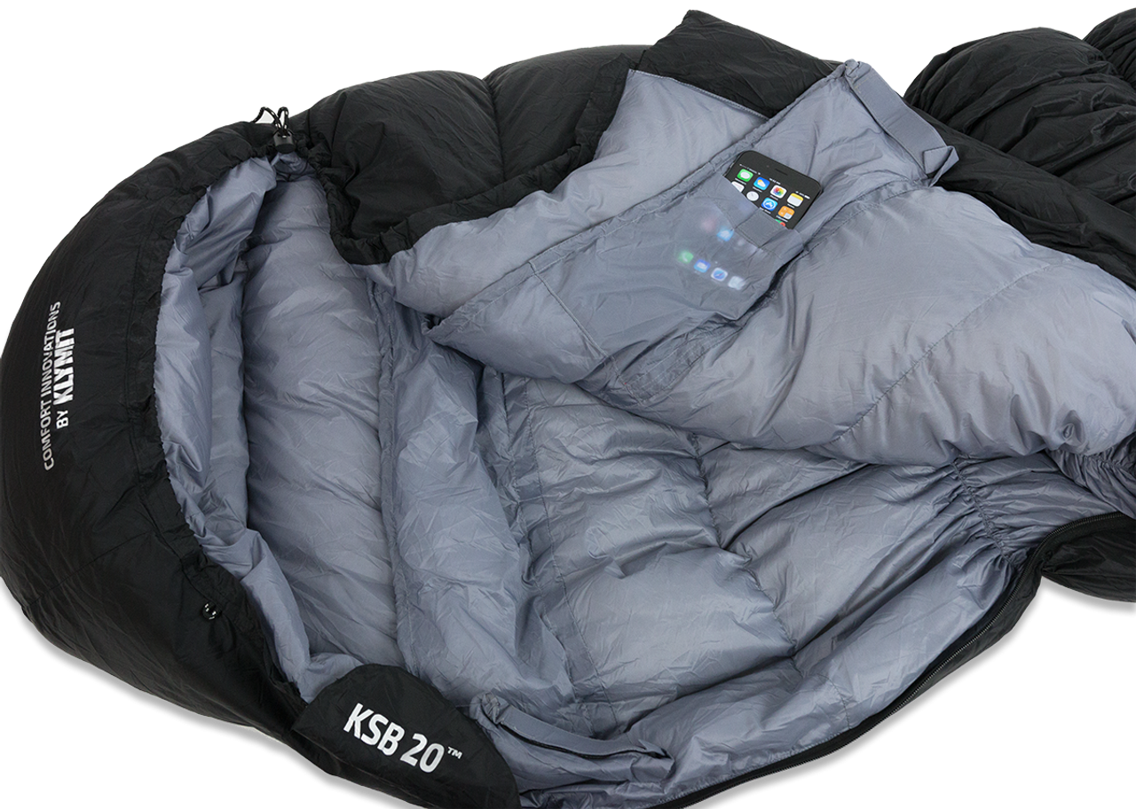 Klymit ksb 0 grados f saco de dormir grande