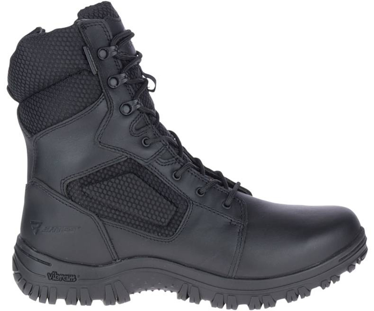  Bates Zapatos de seguridad impermeables para hombre con  cremallera media de 8 pulgadas, estilo casual, color negro, Negro, 7.5 :  Ropa, Zapatos y Joyería