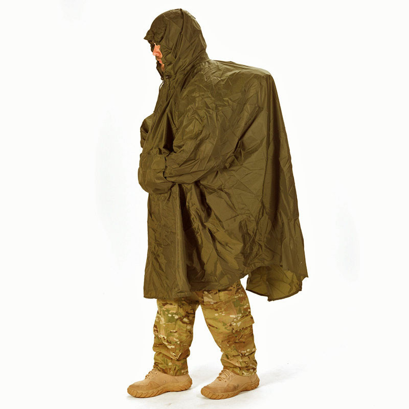 Snugpak Enhanced Patrol Poncho Olive Green, Coyote or Black