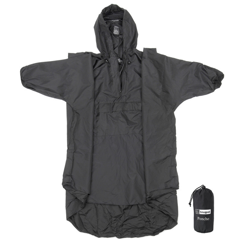 Snugpak Enhanced Patrol Poncho Olive Green, Coyote or Black