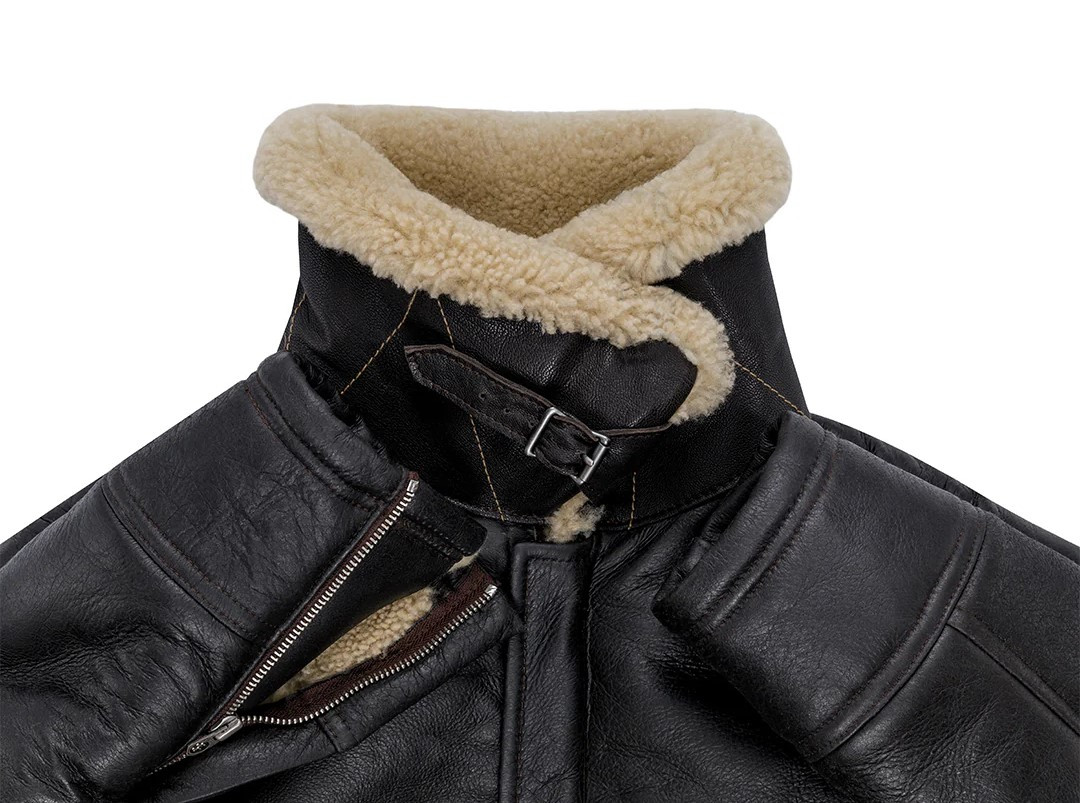 Cockpit USA B-2 シープスキン ジャケット ブラウン USA製