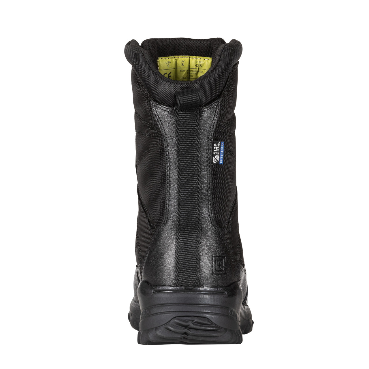 5.11 Tactical Men's Fast-Tac Waterproof 6" Boot - Style 12388, Black (Slip & Oil Resistant)