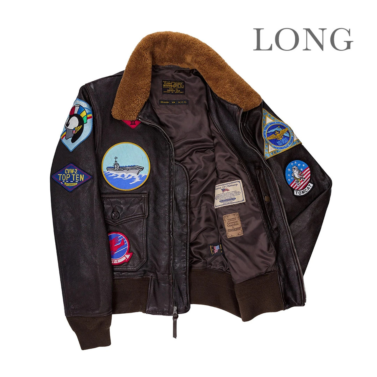 nmcstorevintage G-1 TOP-GUN flight jacket - フライトジャケット