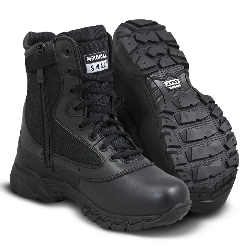 Original S.W.A.T. Chase 9” Waterproof Side-Zip Boot Black