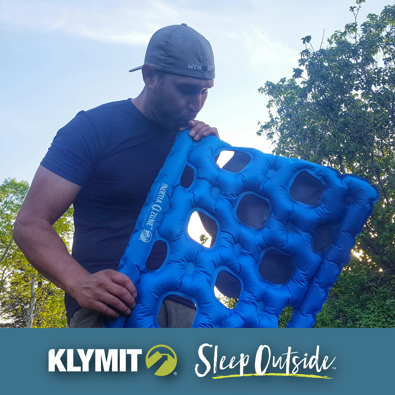 Klymit イナーシャ オゾン スリーピング パッド ブルー