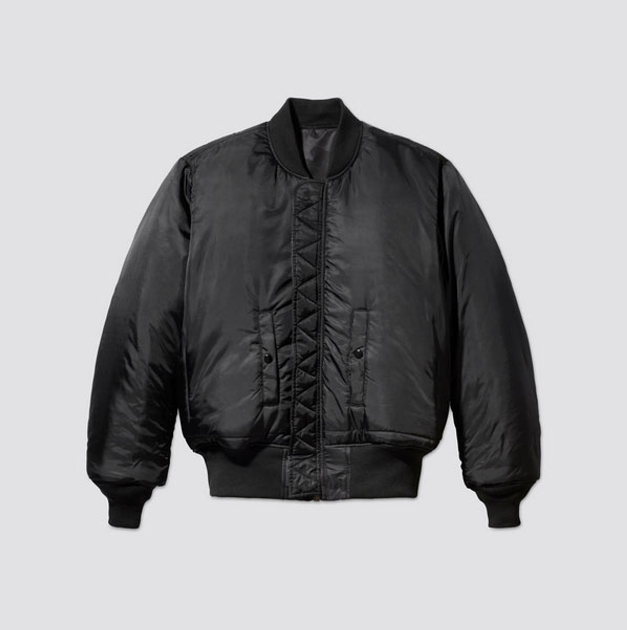 ALPHA INDUSTRIES MA-1 フライトジャケット ブラックL