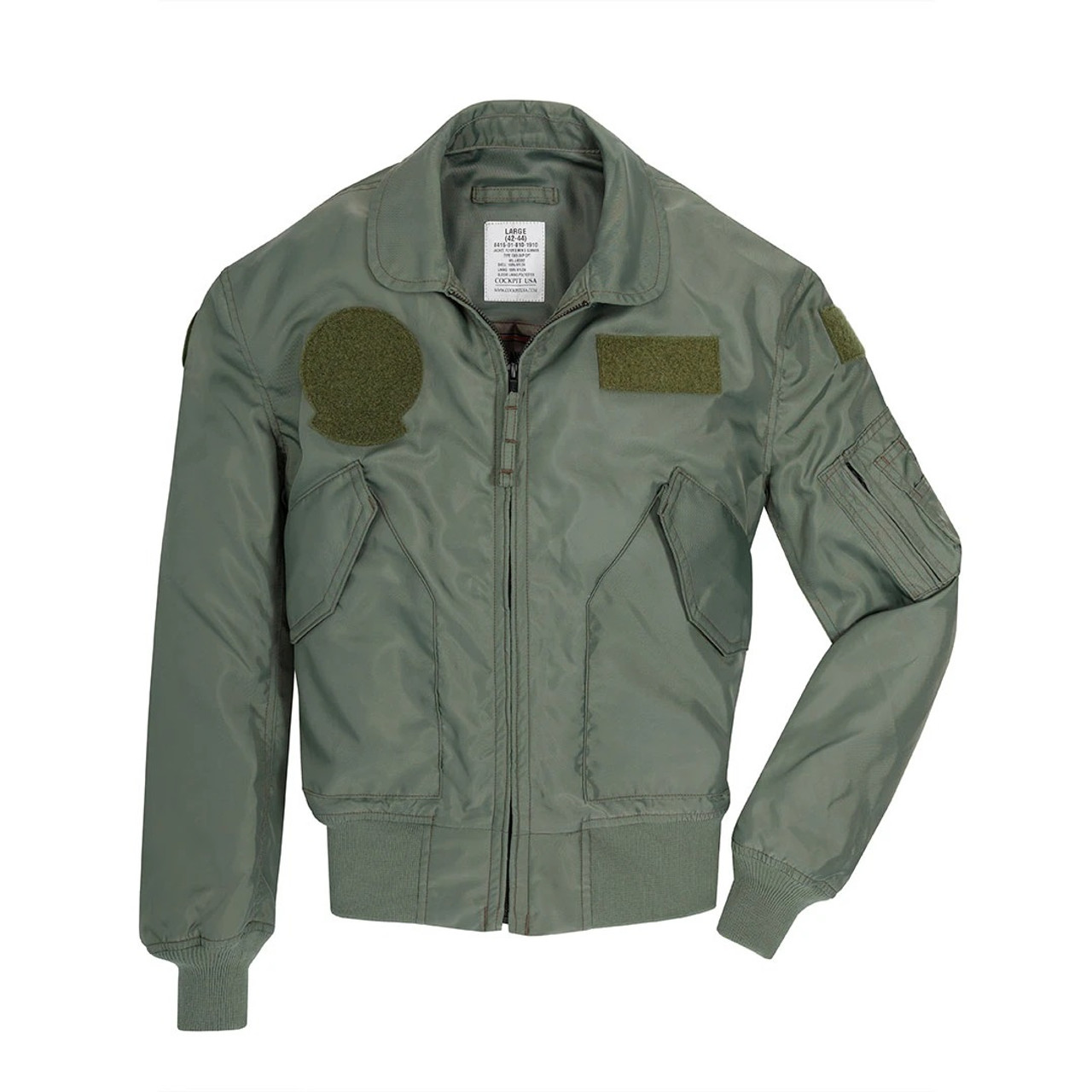 Cockpit USA “Movie Heroes” CWU-36/P Flight Jacket Sage Green USA Made