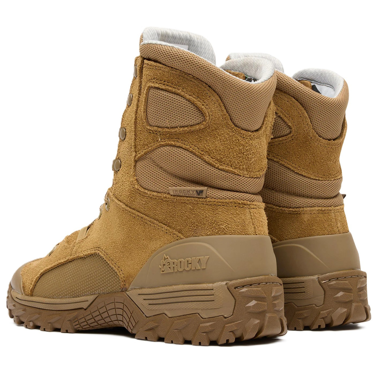 Rocky マウンテン ウォータープルーフ コンバット ブーツ 8 インチ