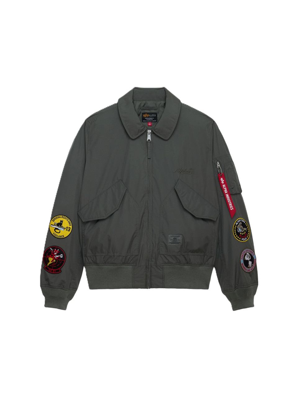 Alpha Industries CWU/36P Relaxed Patched Flight Jacket