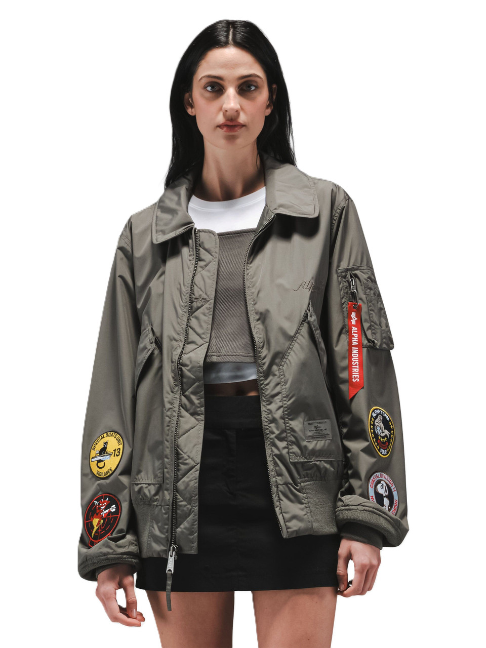 Alpha Industries CWU/36P Relaxed Patched Flight Jacket