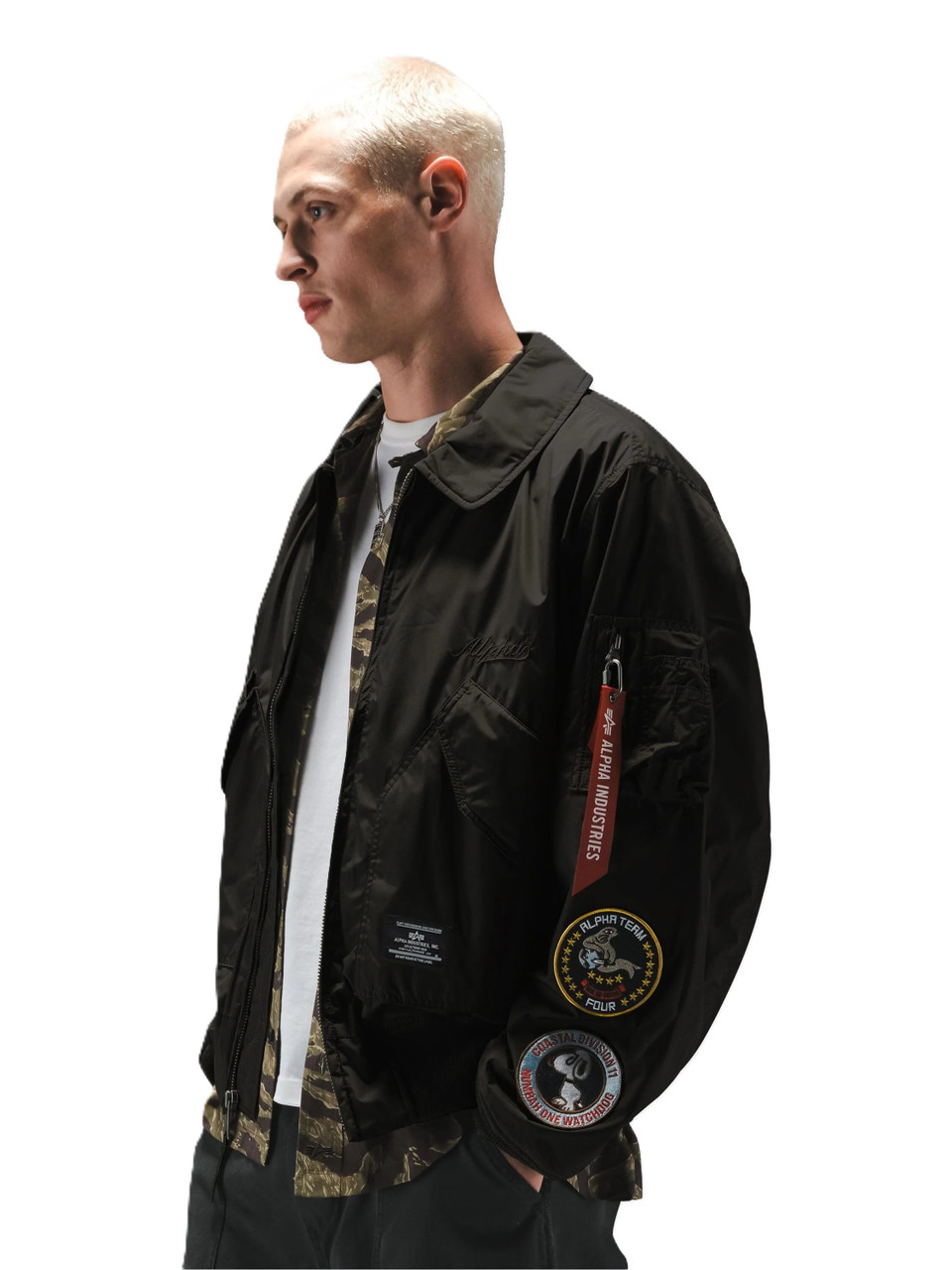 Alpha Industries CWU/36P Relaxed Patched Flight Jacket