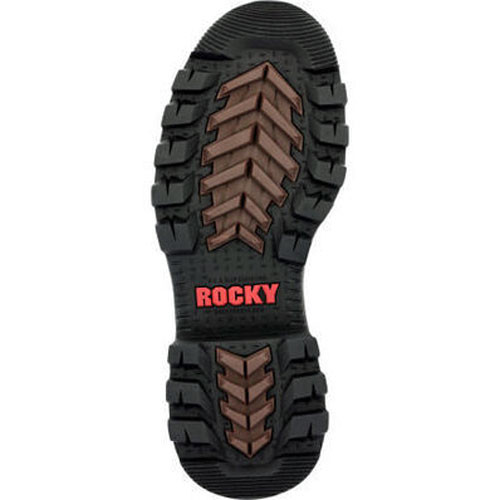 Rocky Rams Horn Work Casual Sport Edge Matte Black Boot