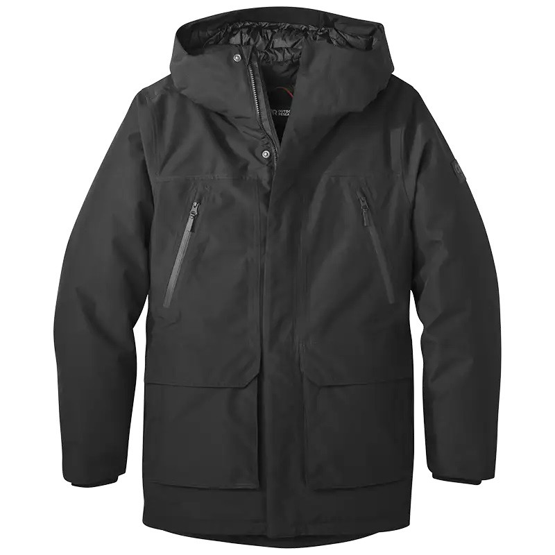 Outdoor Research Men's Stormcraft Down Parka Black