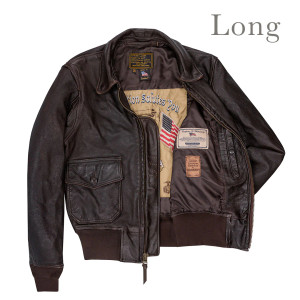 Cockpit USA Navy Carrier Pilot’s Jacket Brown USA Made Long Cockpit USA Navy Carrier Pilot’s Jacket Brown USA Made Long