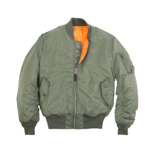 Alpha Industries レディース MA-1 フライト ジャケット 防寒