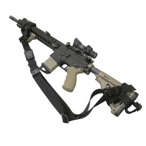 Tac Shield Universal 3 Point Combat Sling, ERB Quick Release Buckle, Black, USA Made Tac Shield Universal 3 Point Combat Sling, ERB Quick Release Buckle, Black, USA Made