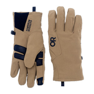 Outdoor Research Men's Sureshot Softshell Gloves Coyote Brown Outdoor Research Men's Sureshot Softshell Gloves Coyote Brown