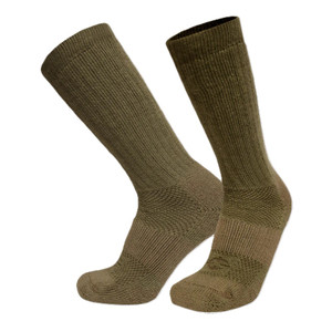 Covert Threads Ice Military Boot Sock USA Made Coyote Brown Covert Threads Ice Military Boot Sock USA Made Coyote Brown