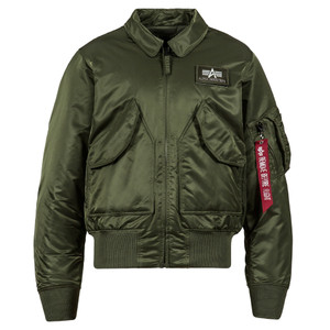 Alpha Industries Cwu 45/p 飞行夹克复制品蓝色军事、战术、美国空军