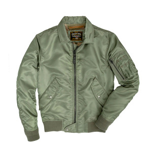 Cockpit USA M-86© Flight Bomber Jacket USA Made Sage Cockpit USA M-86© Flight Bomber Jacket USA Made Sage